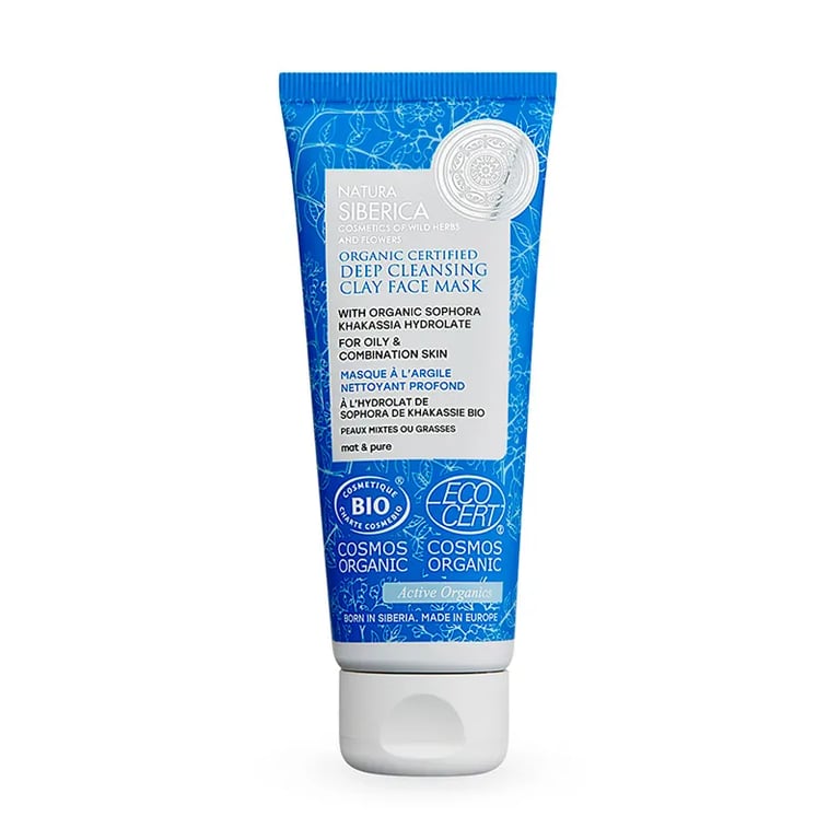 Maschera per il Viso all’Argilla Pulizia Profonda Bio