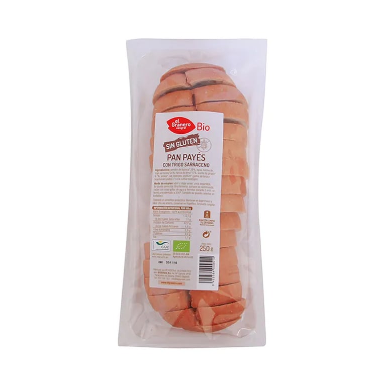 Pain Paysan Sarrasin Sans Gluten Bio Vegan