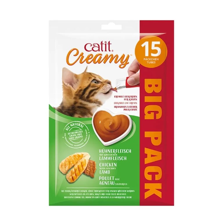 Big Pack Creamy Snack Cremoso Pollo Y Cordero