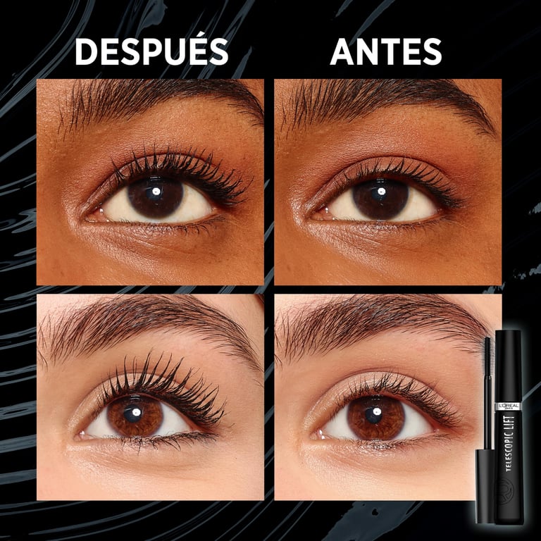 Telescopic Lift Máscara de Pestanas #Black da L'Oreal Paris