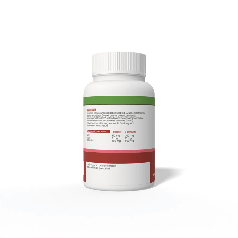 NAD+ NADH & Trans-Resvératrol 570 mg - imagen 4 de 5