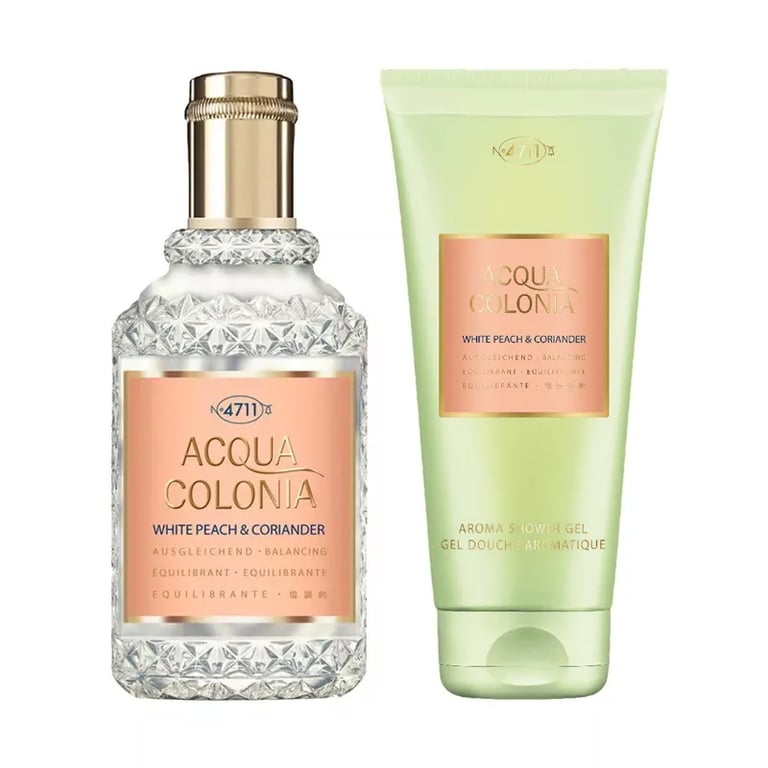 Acqua Colonia White Peach Coriander EDC 50 ml + Gel Duche 75 ml