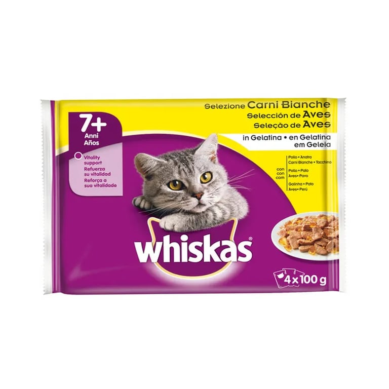 Nassfutter für Senior Katzen +7 Jahre Geflügel