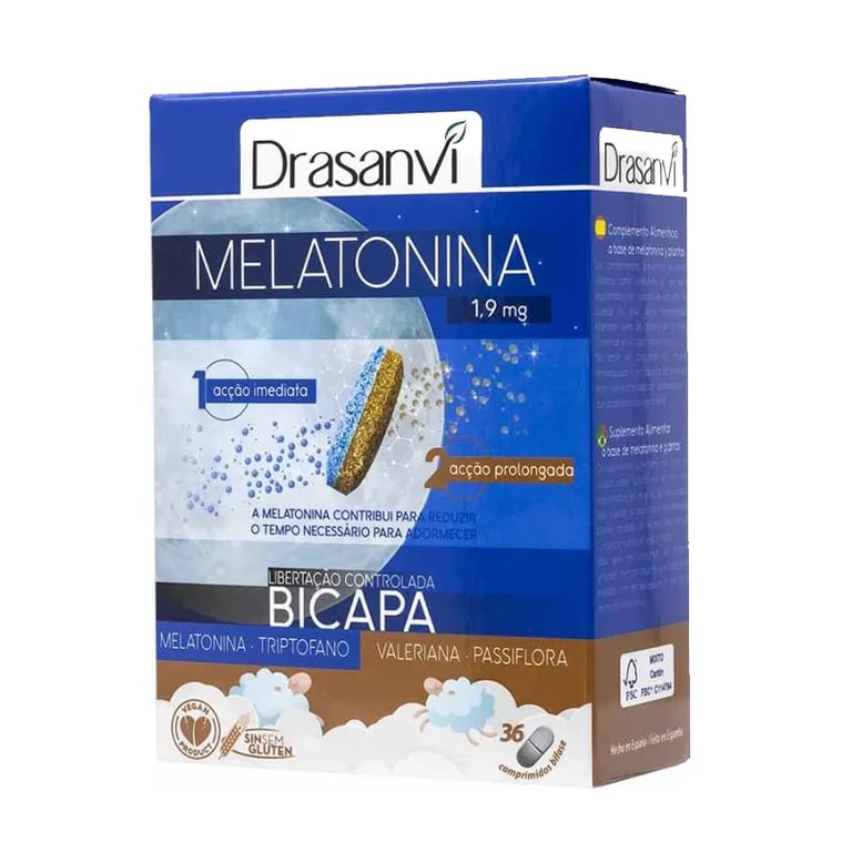 Melatonina 1,9 mg Bicapa Retard