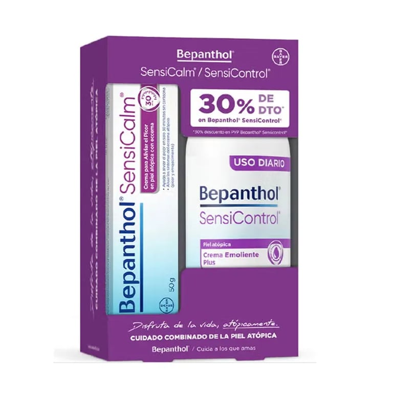 Bepantjol Sensicalm Crema 50g + Sensicontrol Emolliente 400 ml