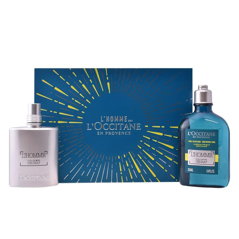 L'Homme Cologne Cedrat Lote EDT 75 ml + Gel De Duche 250 ml