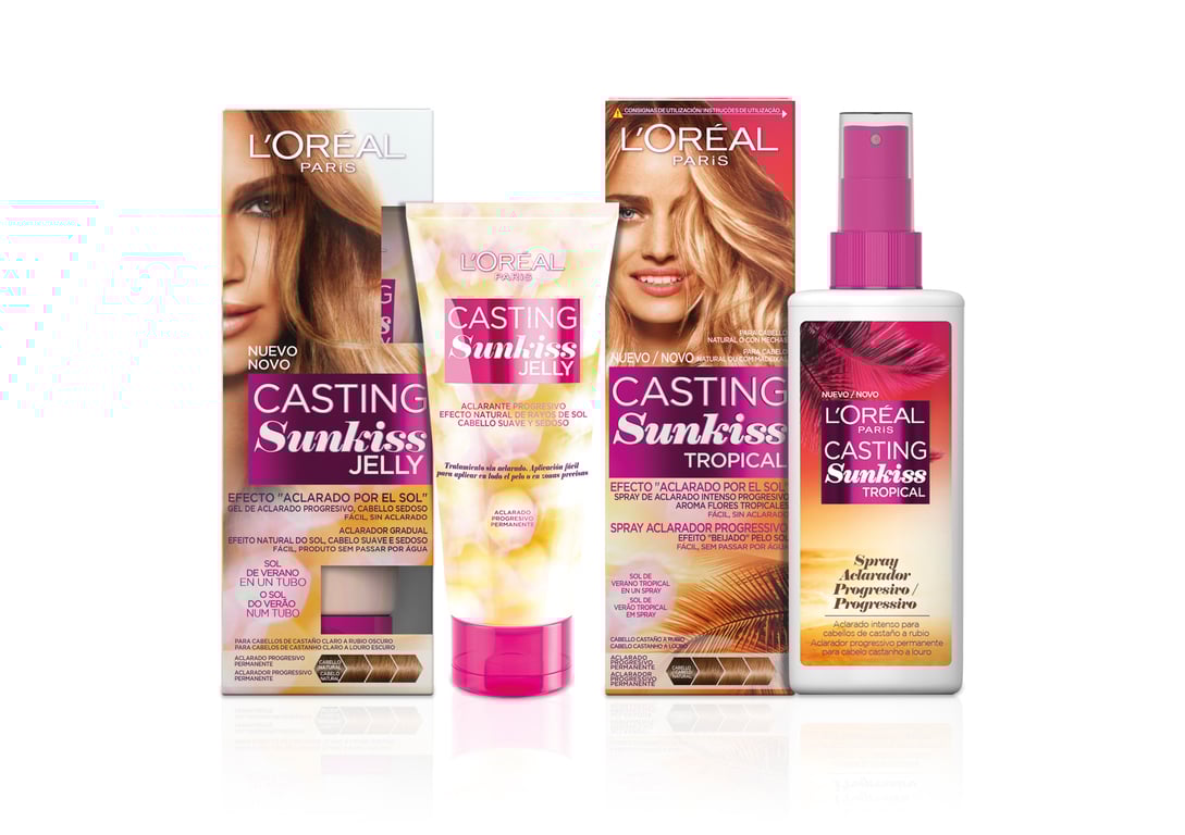 Casting Sunkiss Jelly 01 Châtain Clair à Blonde Foncé de LOreal Expert Professionnel