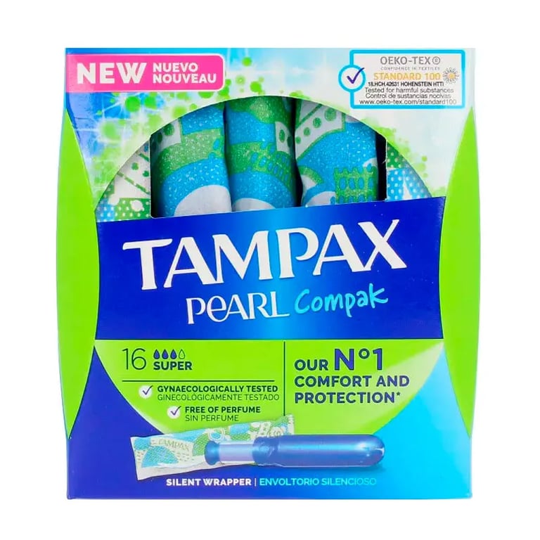 Tampax Pearl Compak #Super