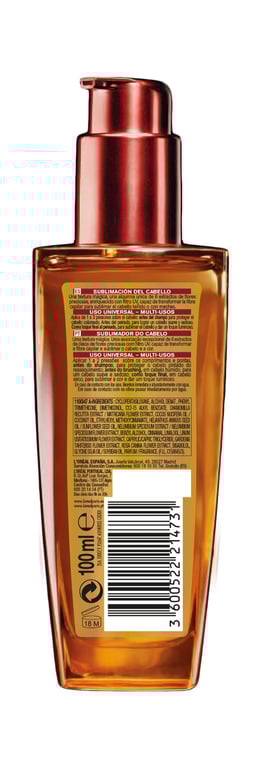 Huile Extraordinaire Cheveux Teints 100 ml de Elvive