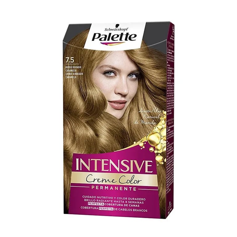 Palette Intensive Coloration #7.5-Blond Doré Caramel