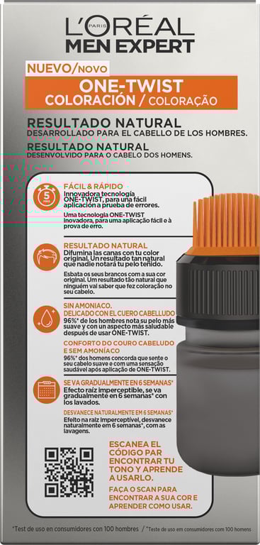 Men Expert One Twist Coloration 05 Châtain Clair de L'Oreal Paris