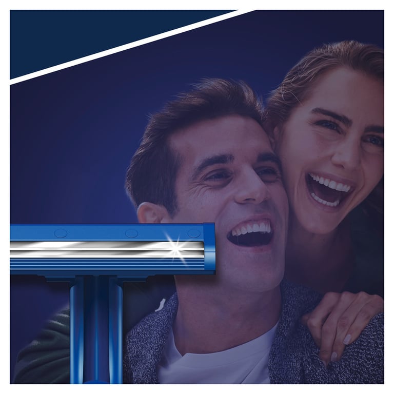 GILLETTE BLUE II 5 pcs + 1 pc OFFERT 6 pcs