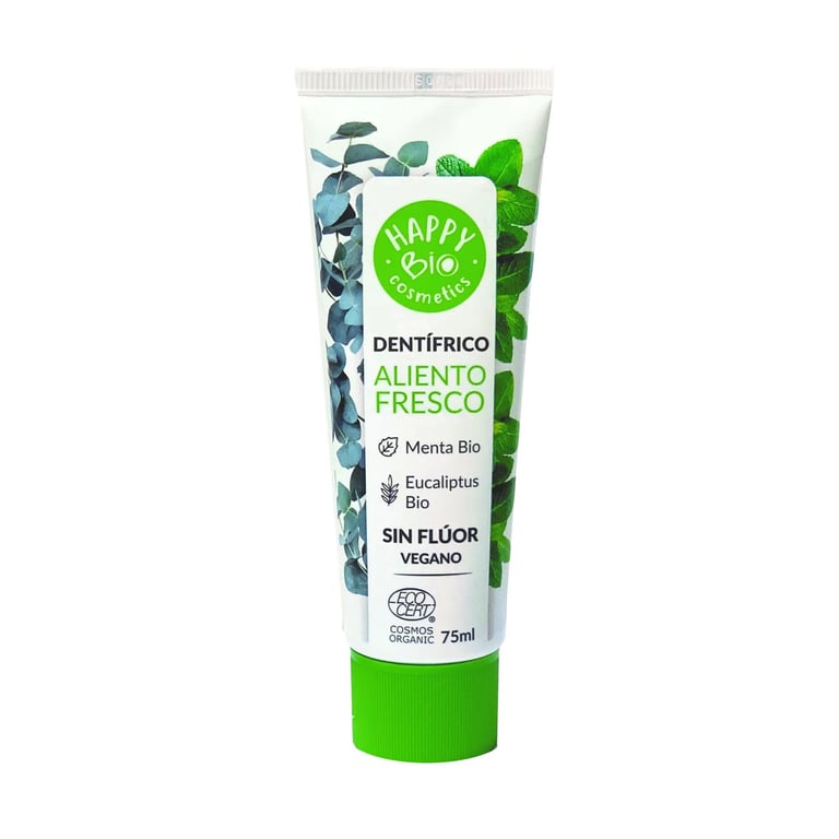 Dentífrico Aliento Fresco Menta Y Eucaliptus Sin Flúor