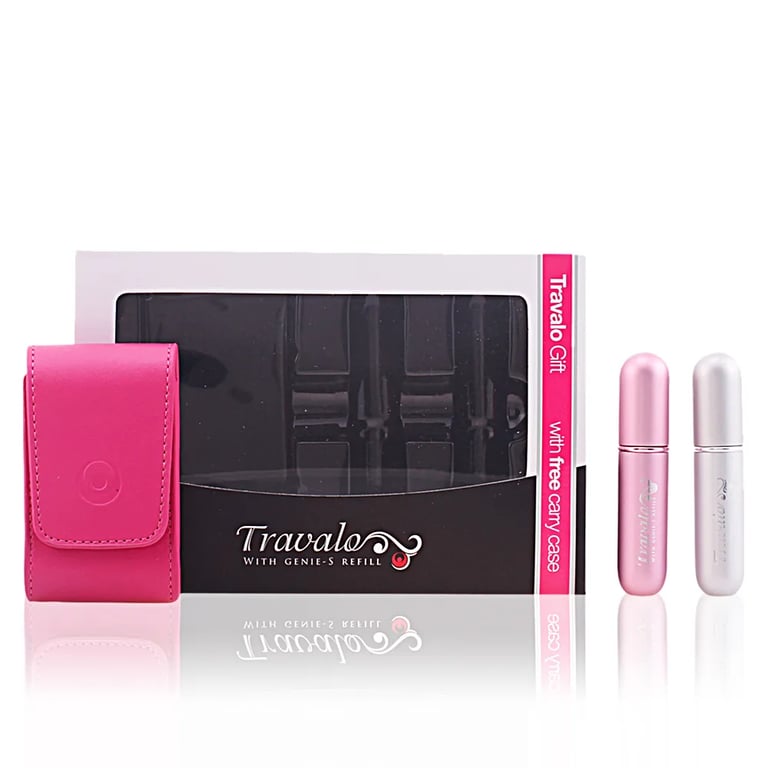 Pink Silver Lote 3 Piezas Vaporizador Rellenable Plateado 5 ml