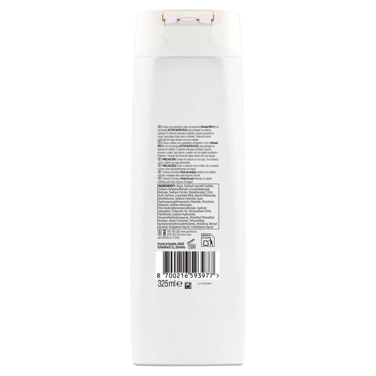 Shampooing Antipelliculaire 325 ml de Pantene