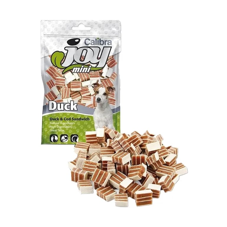 Dog Joy Mini Sandwich Morue Canard
