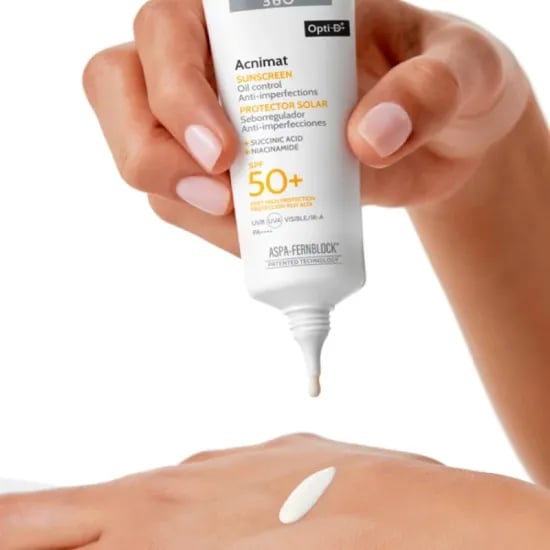 Heliocare 360° Acnimat Protector Solar SPF50+ 50 ml + Biretix Serum 10ml - imagen 6 de 9