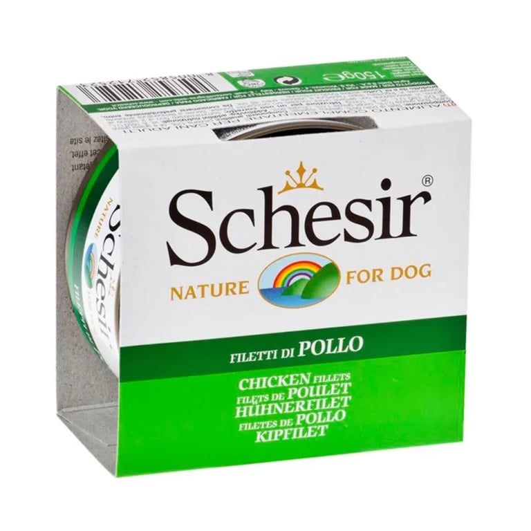 Comida Húmeda Para Perros Filetes De Pollo 1 Lata De 150g