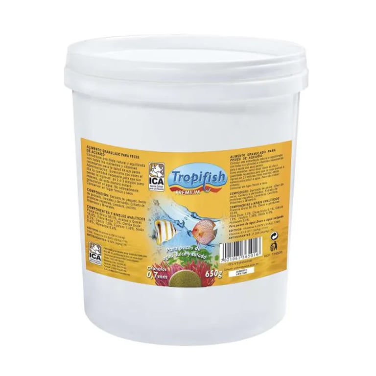 Alimento Peces Granulado 0,7 mm 650g