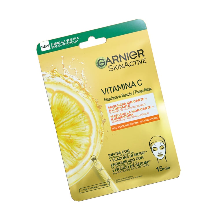 Skinactive Vitamina C Tissue Mask di Garnier - imagen 6 de 15