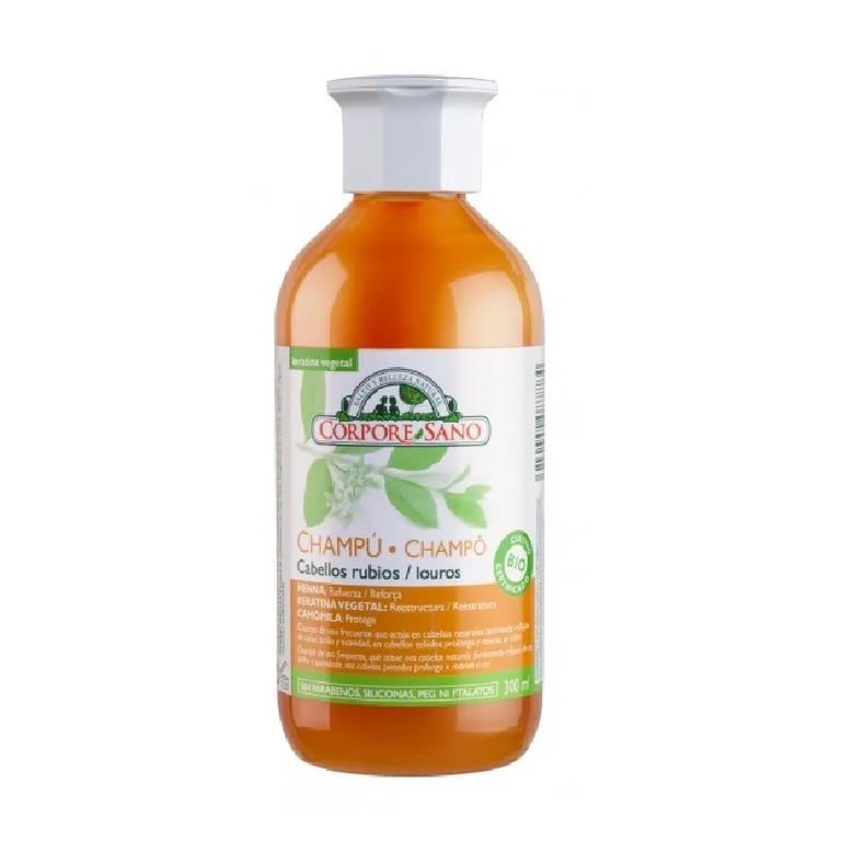 Shampoo Henna für blonde Haare Eco