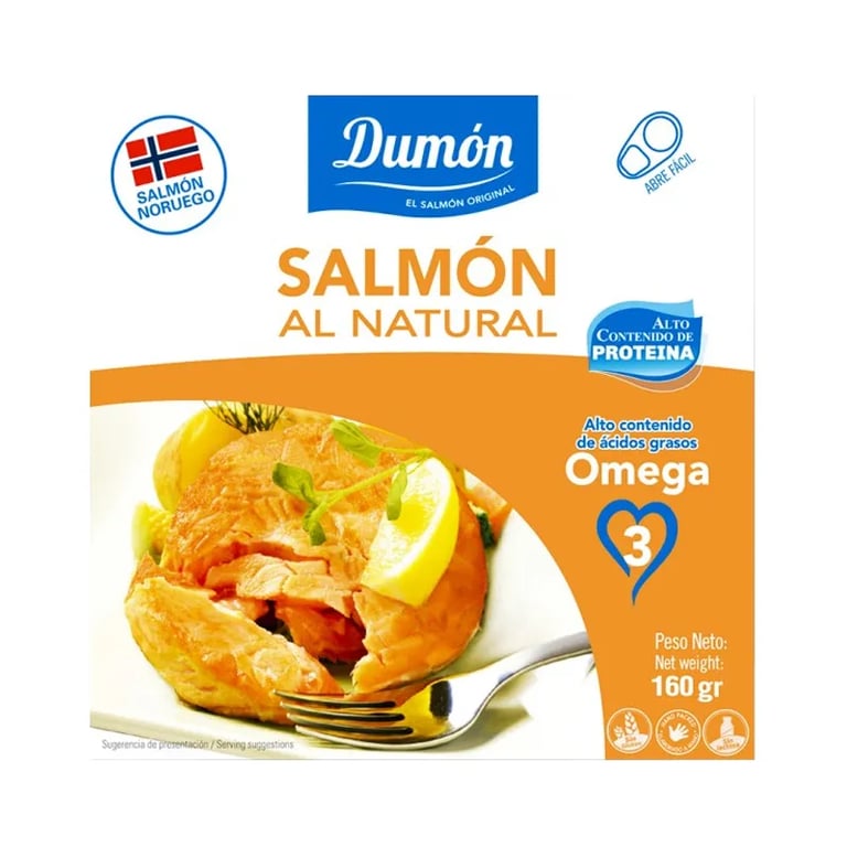Salmón Noruego Al Natural