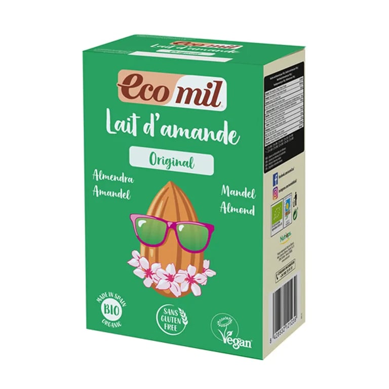 drank van amandel in poeder bio