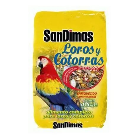 Alimento Loros Y Cotorras Provit 1,5 Kg