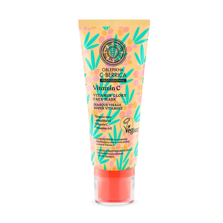 Máscara Facial Esplendor Oblepikha Vitamina C