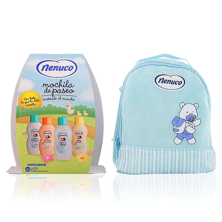 Mochila Azul Lote 4 Piezas EDC 200 ml