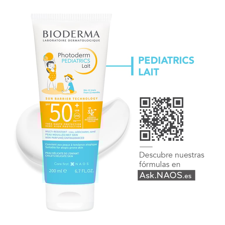 Photoderm Pediatrics Lait SPF50+ 200 ml de Bioderma