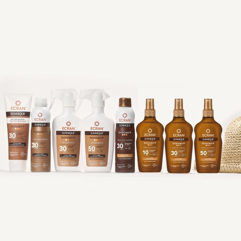 Sunnique Broncea+ Latte Nebbia Protettiva SPF50 250 ml di Ecran