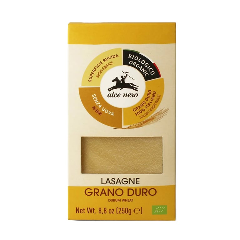 LASAÑA DE TRIGO DURO BIO