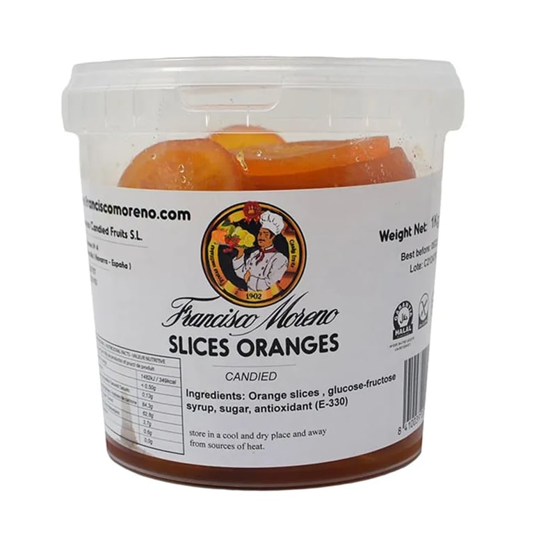 Naranja Confitada