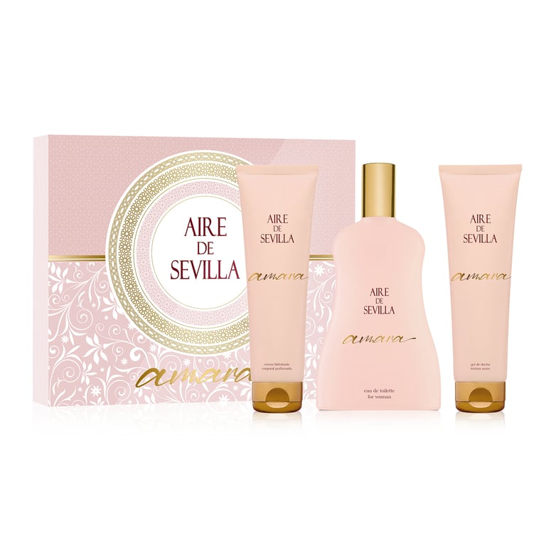 Aire Sevilla Amara EDT 100 ml Set 3 Piezas