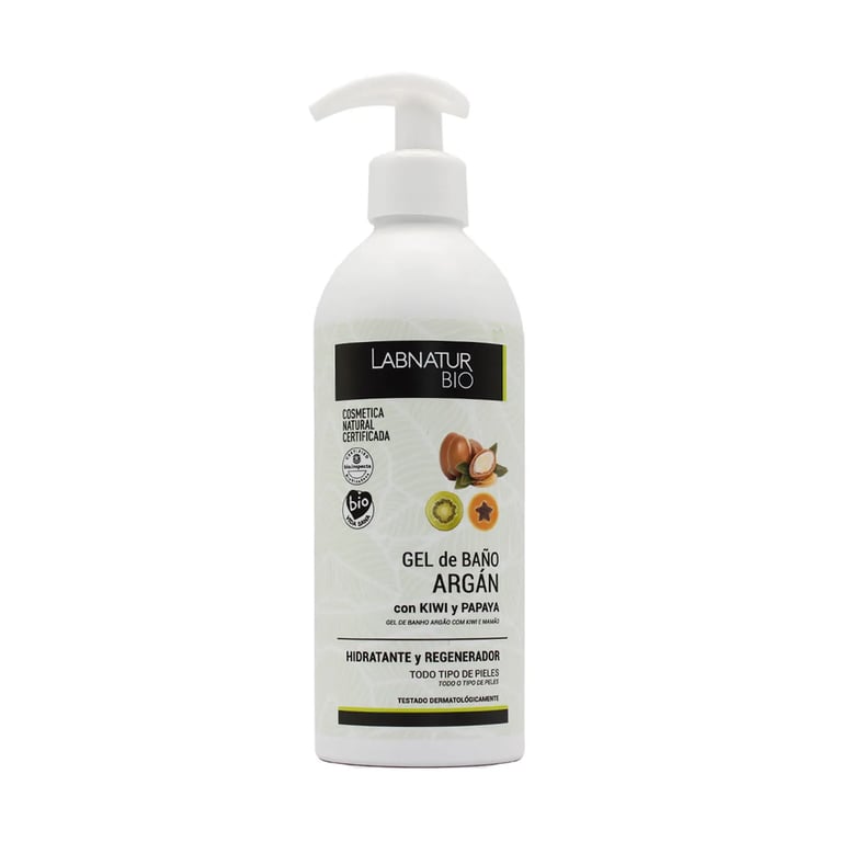 Labnatur Bio Gel De Ducha Argan Kiwi Y Papaya