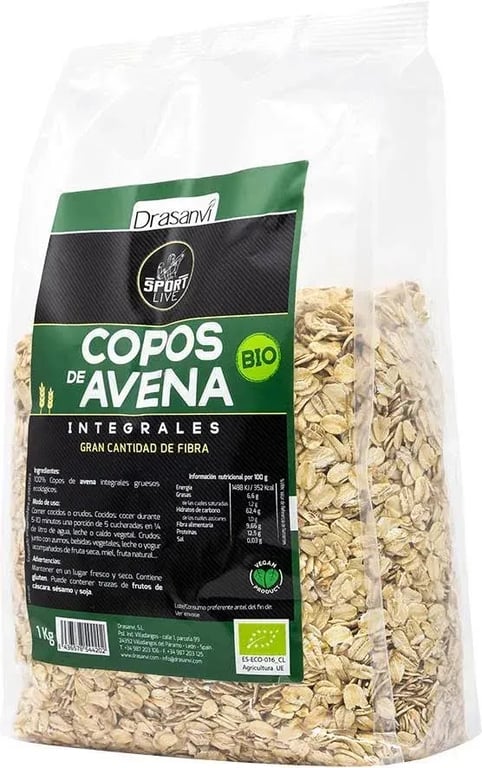 Fiocchi d'Avena Integrali Grossi Sport Live