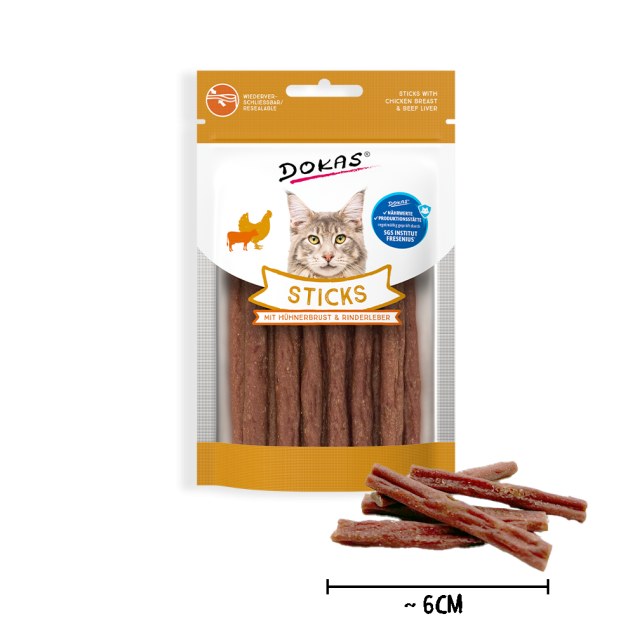 Sticks de Pechuga de Pollo e Hígado de Ternera
