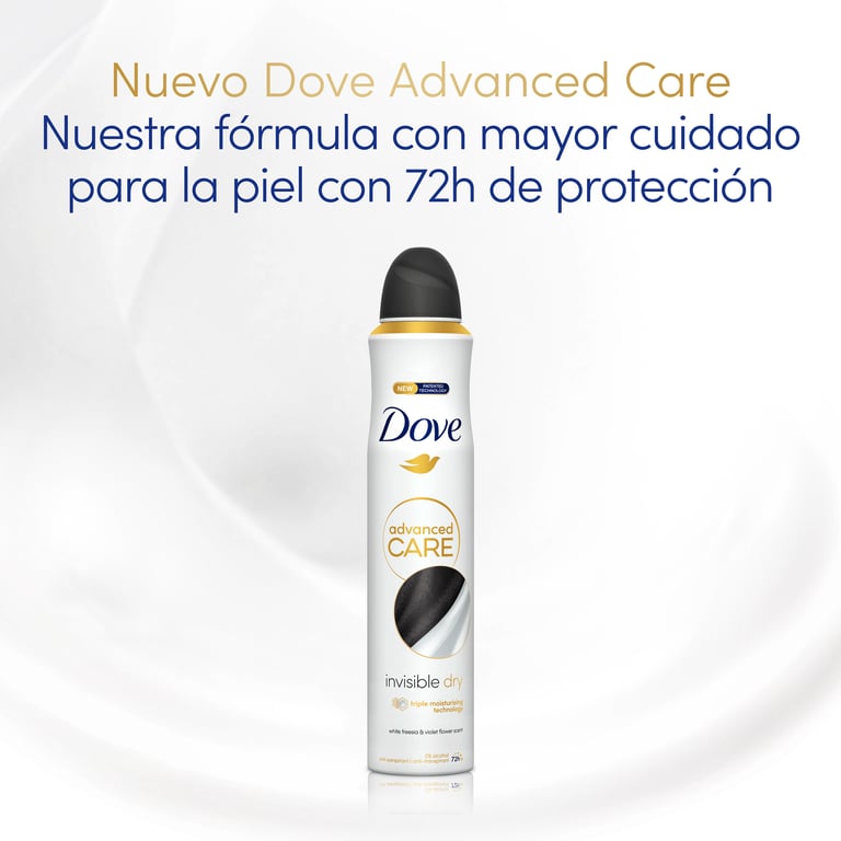 Advanced Care Invisible Dry Déodorant Spray 200 ml de Dove