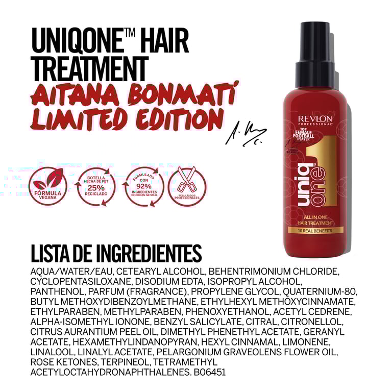 UniqOne Hair Treatment Edición Limitada Aitana Bonmati 150 ml von Revlon
