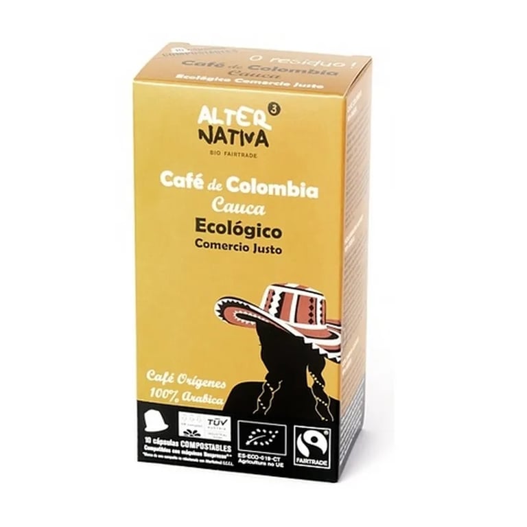 Café De Colombie 100 % Arabica Eco En Capsules