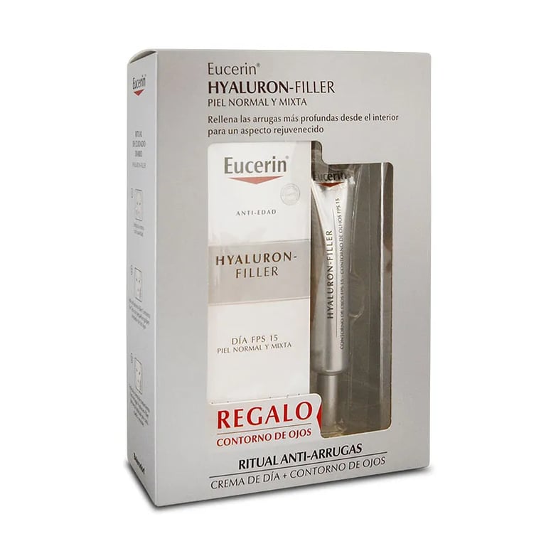 HYALURON FILLER DAGCRÈME + OOGCONTUUR GESCHENK