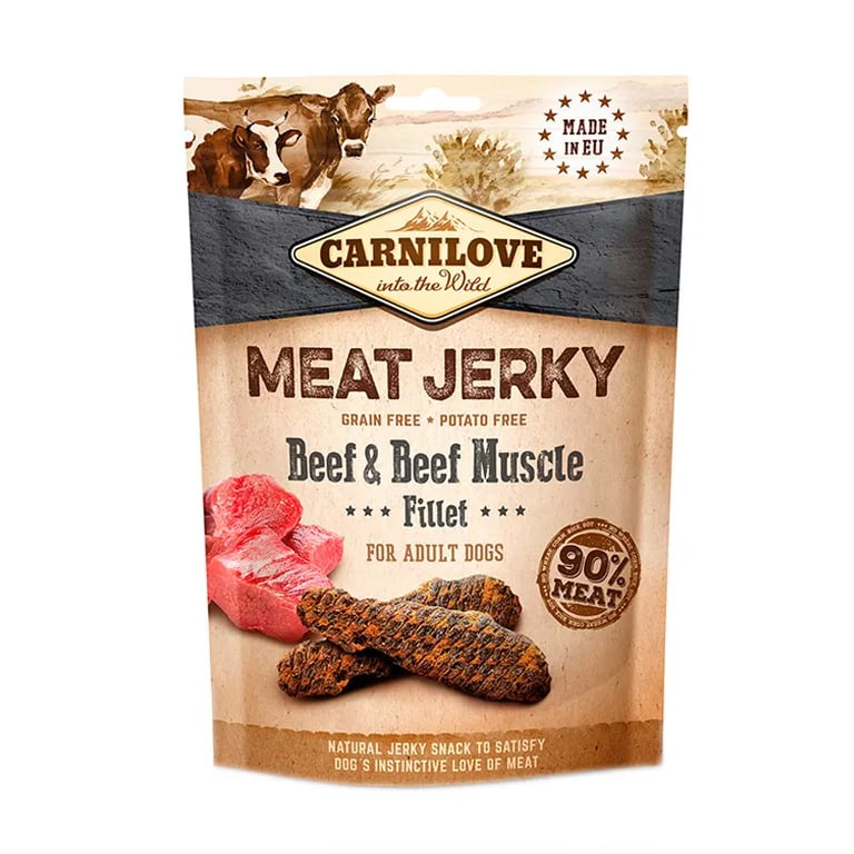 Jerky Rind und Res Filets
