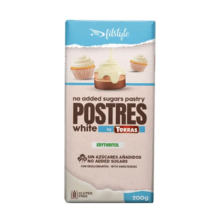 Chocolate Blanco Para Postres Sin Azúcares Añadidos