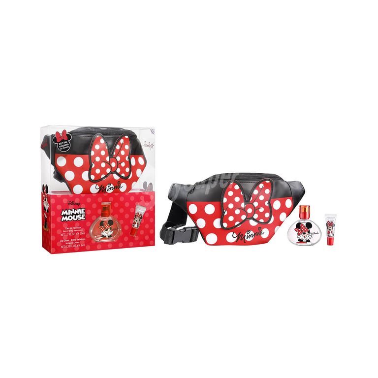 Set Minnie Riñonera EDT 50 ml + Brillo Labial