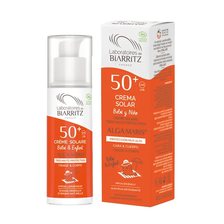 CREMA SOLAR PARA NIÑOS SPF50+