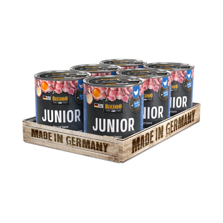 Belcando Comida Húmeda Perro Junior Junior Ave con Huevo - imagen 5 de 5