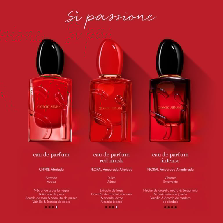 Si Passione Red Musk EDP 50 ml von Armani