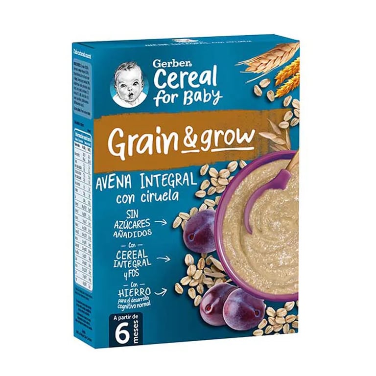 Grain Grow Avena Integral Con Ciruela