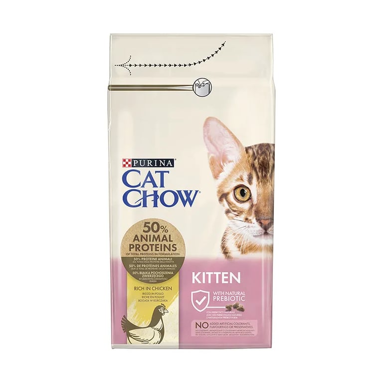 Cat Chow Kitten Gatitos Pollo 1,5 Kg
